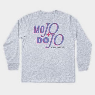 Pink Purple Ken Mojo Dojo Casa House Kids Long Sleeve T-Shirt